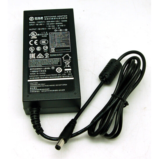 视录像机原装适配器CWTKPL-060FPAA060F12V5A12V4A电源 ADS-65HI-12N-1 4A